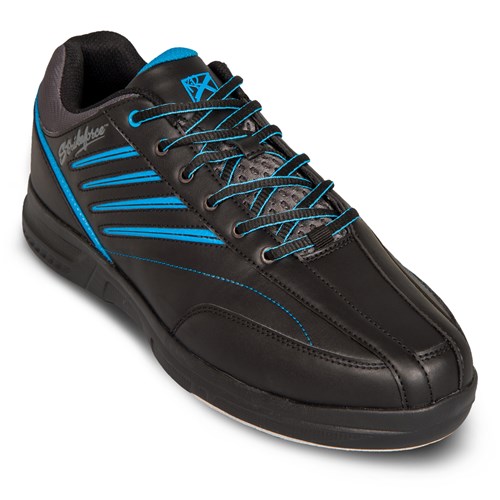 KR Strikeforce Mens Crossfire Lite Black/Blue Bowling Shoes + FREE SHIPPING