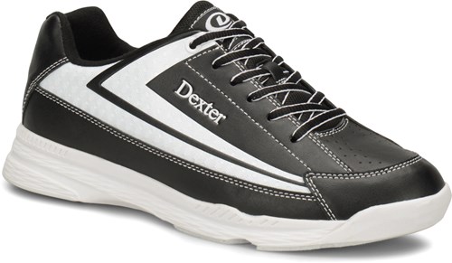 Sizes 8-14 NEW Dexter Jack II Men's Bowling Shoes Wide Width Black/White 