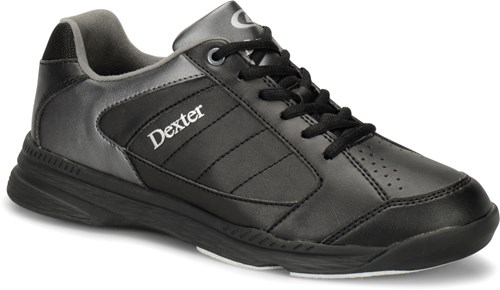 New Dexter Men's Ricky III Black/Alloy Bowling Shoes Size 6 WIDE 