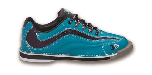 teal bowling shoes