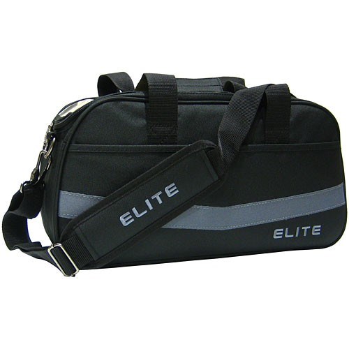 Elite 2 Go Tote Clear Top Black/Grey Bowling Bag Main Image