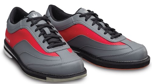 Brunswick Mens Rampage Grey/Red Right 