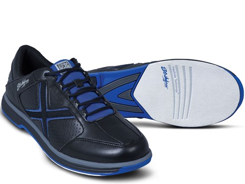 KR Strikeforce Mens Ranger Black/Blue Bowling Shoes + FREE SHIPPING