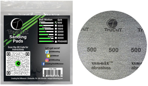 CtD TruCut 500 Grit Sanding Pad Main Image
