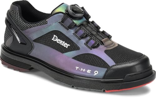 Mens Dexter SST THE 9 Black Bowling Shoes Soles & Heels size 8.5-15 