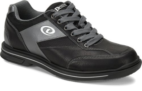 Mens Dexter RICKY IV Lite Bowling Shoes Black/Alloy Size 11 1/2 