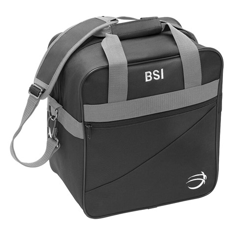 BSI Solar III Single Bag 1 Ball Bowling Bag Black/Red 