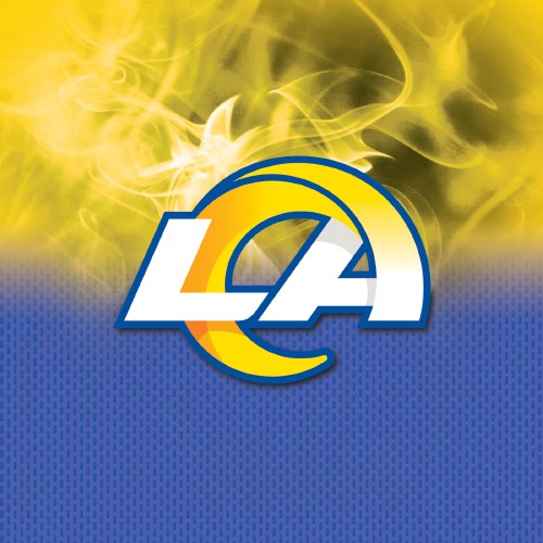 KR Strikeforce NFL on Fire Towel Los Angeles Rams Main Image