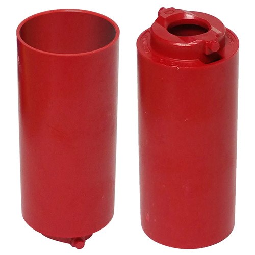 Turbo Switch Grip Empty Inner Sleeve Red 1 1/4