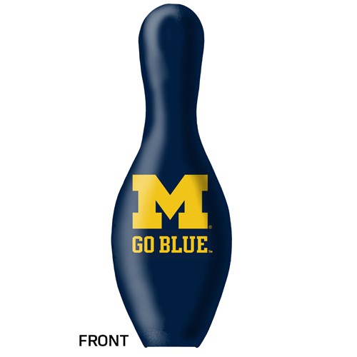 OnTheBallBowling Michigan Wolverines Bowling Pin NULL + FREE SHIPPING