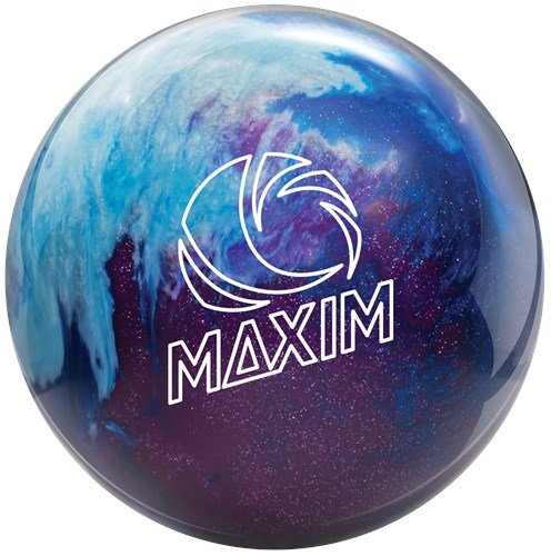 Black/Purple/Gold Ebonite Maxim Bowling Ball 10-Pound 