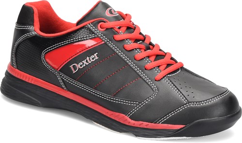 Dexter Ricky IV Black/Red Mens Bowling Shoes 