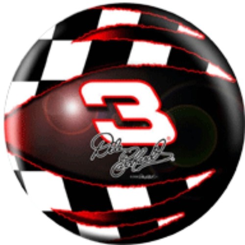 KR NASCAR Dale Earnhardt Sr. VizABall Bowling Balls + FREE SHIPPING