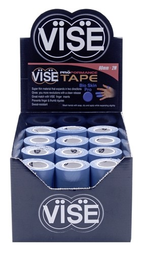 Vise Bowling Thumb Tape Hada Patch #4 Skin Tape 60 Pc 1/2" Grey 3 Pack 