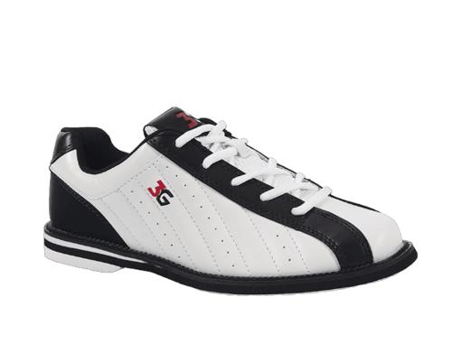 3G Kicks Unisex Black/White Bowling 