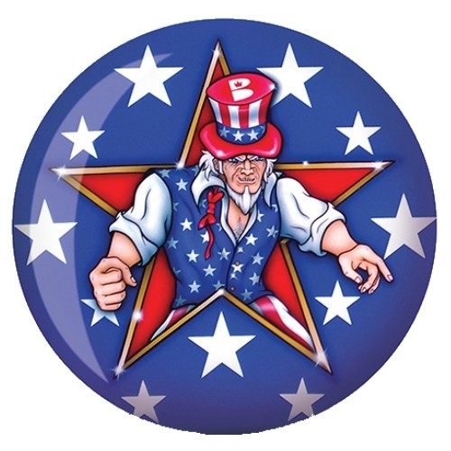 Brunswick Uncle Sam Glow Viz A Ball Main Image