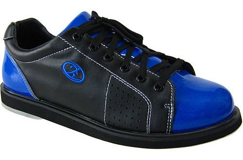 Elite Mens Triton Black/Blue Bowling Shoes + FREE SHIPPING