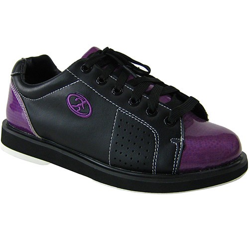 Elite Womens Athena Black/Purple Bowling Shoes + FREE SHIPPING