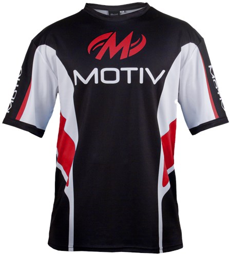 Motiv Mens Xtreme Sport Shirt Black/White/Red NULL + FREE SHIPPING
