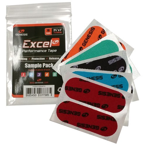 1 pack of 40 pieces each Genesis Excel 4 Performance Tape Orange 