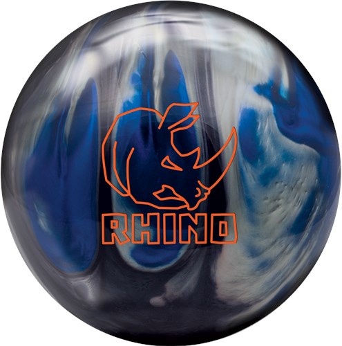 Brunswick Rhino Bowling Ball Red/Black/Gold Pearl 