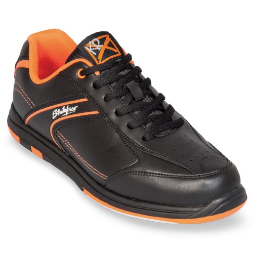 KR Strikeforce Flyer Black/Orange Mens Bowling Shoes 