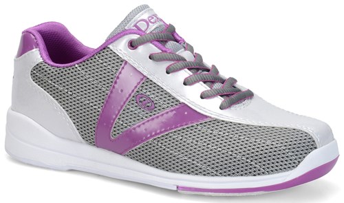 Dexter Womens Vicky Silver/Grey/Purple Bowling Shoes + FREE SHIPPING