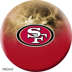 KR Strikeforce NFL on Fire San Francisco 49ers Ball Main Image