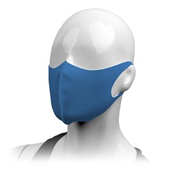Genesis AeroPure Athletic Face Mask Blue Main Image