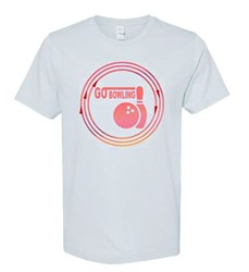 Exclusive Bowling.com Go Bowling Circle T-Shirt Main Image