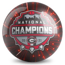 OnTheBallBowling 2021 NCAA National Champions Georgia Bulldogs Fireworks Main Image